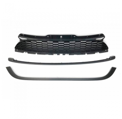 Parrilla Mini Cooper S56s 07-13 Black Look Jcw - Plástico Abs