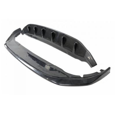 Spoiler Delantero Volkswagen Golf 8 Negro Brillante Plástico Abs