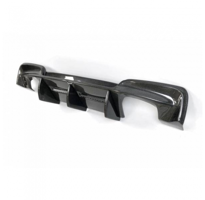 Difusor Trasero Bmw E82 / E88 M1 Carbono - Fibra De Carbono