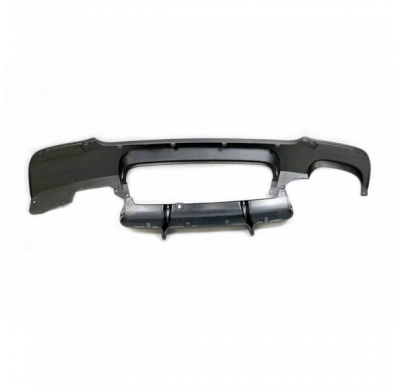 Difusor Trasero Bmw E92 / E93 Look M Performance 1 Salida Doble - Plástico Abs