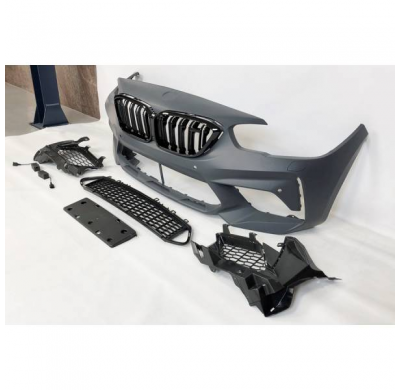 Kit De Carrocería BMW F20 LCI M2C 2 Salidas doble Brillante Negro Plástico ABS