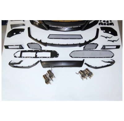 Kit De Carrocería Ford Mustang 2018+ Look Gt500 - Plástico Abs