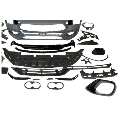Kit De Carrocería Mercedes W118 CLA Sedan Look A45 Plástico ABS