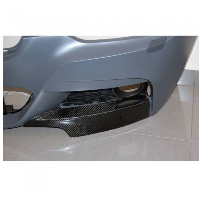 PARAGOLPES DELANTERO BMW F30 / F31 ABS C/PUNTERAS CARBONO - Paragolpes delantero Plástico ABS