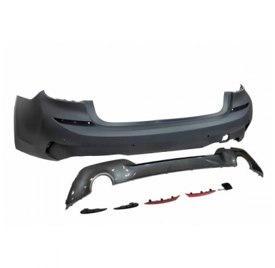 Paragolpes Trasero BMW G20 Look M-tech fabricado en: Plástico ABS