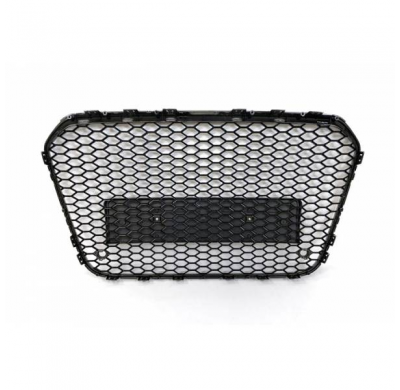 Parrilla Audi A6 11-15 C7 Look Rs6 Black - Plástico Abs