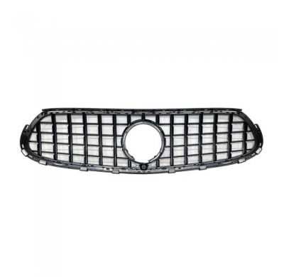 Parrilla Mercedes GLC X254 2023+ Look GT Black Cámara Plástico ABS