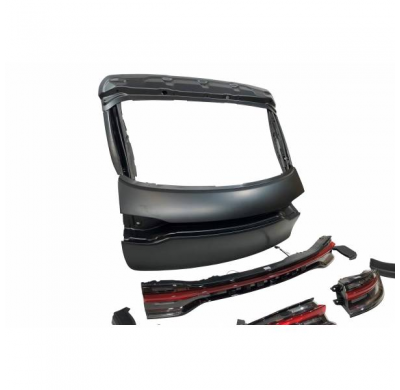 Portón Porsche Macan 2014-2019 Look 2020 Aluminio fabricado en: Metal