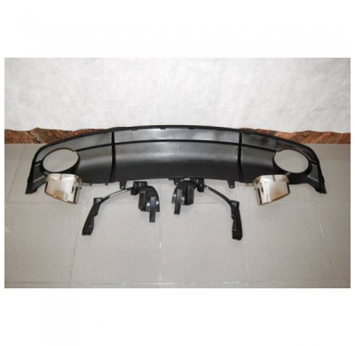Difusor Trasero Audi A7 2015-2018 S-Line Look Rs7 Abs - Plástico Abs