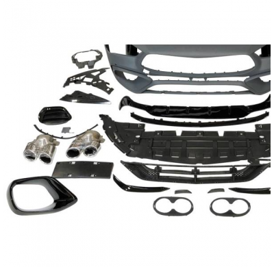 Kit De Carrocería Mercedes W118 CLA Sedan Look A45 Plástico ABS
