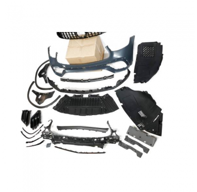 Paragolpes Delantero Mercedes X253 Glc 2015-2019 Look Amg Glc63 - Plástico Abs