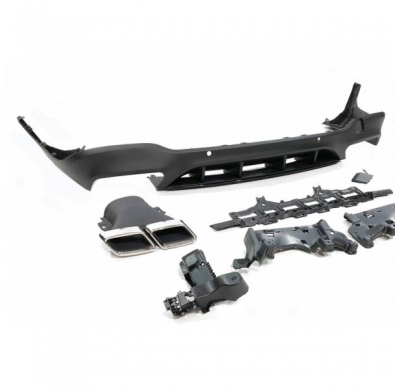 Kit De Carrocería Mercedes X253 Glc 2015-2019 Look Amg - Plástico Abs