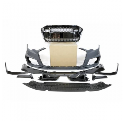 Paragolpes Delantero Audi A6 C8 2020+ Look RS6 Carbono - Plástico ABS