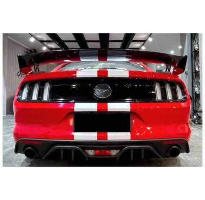 Alerón Ford Mustang Look Gt500 Racing Plástico Abs