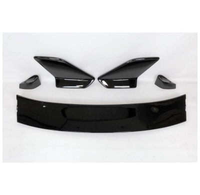 Alerón Honda Civic 2020 Look Type R Negro Brillante Plástico Abs