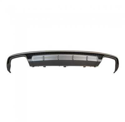 DIFUSOR TRASERO AUDI A6 2016+ LOOK S6 ABS - Difusor trasero Plástico ABS