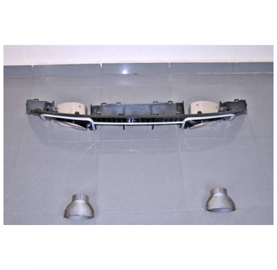 Difusor Trasero Audi TT 2015 look TTRS - Plástico ABS