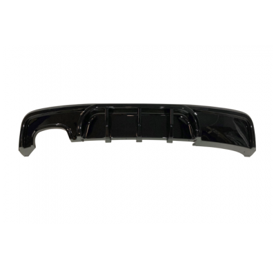 Difusor Trasero Bmw E82 / E88 Look M Performance Brillante Negro *Plástico Abs