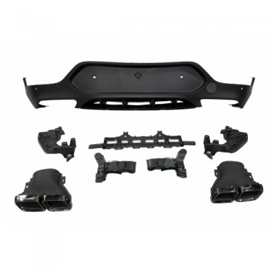 Difusor Trasero Mercedes Glc X253 Coupe 2015-2019 Abs *Plástico Abs