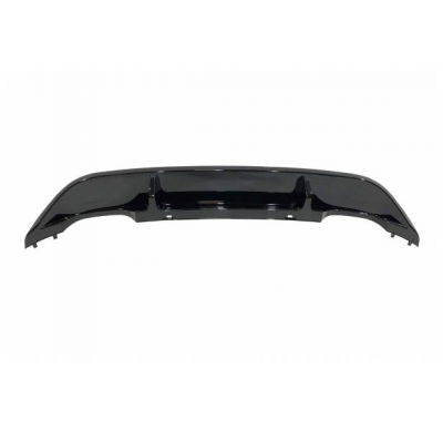 Difusor Trasero Volkswagen Golf 7 2013-2016 look R Negro Brillante *Plástico ABS