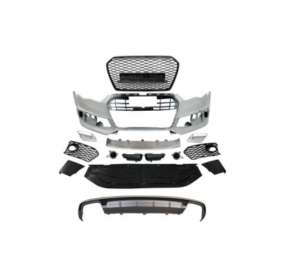 KIT DE CARROCERIA AUDI A6 LOOK RS6 2016+ ABS - Kit Carrocería Plástico ABS