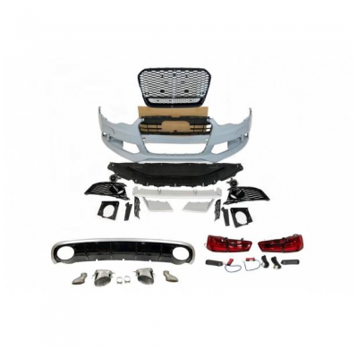 Kit De Carrocería Audi A6 C7 Sedan 2011-2014 Look RS6 fabricado en: Plástico ABS