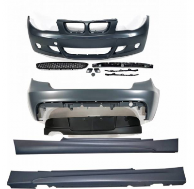 Kit De Carrocería Bmw E81 3p Look M-Tech Lavafaros - Plástico Abs