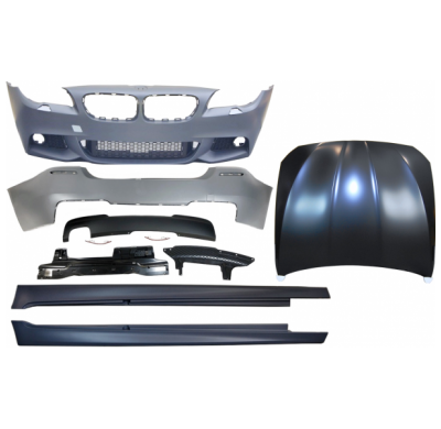Kit De Carrocería Bmw F10 10-12 Look M-Tech Capó Plástico Abs