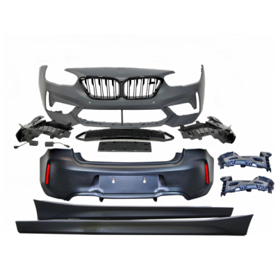 Kit De Carrocería Bmw F20 Lci Look M2c Plástico Abs