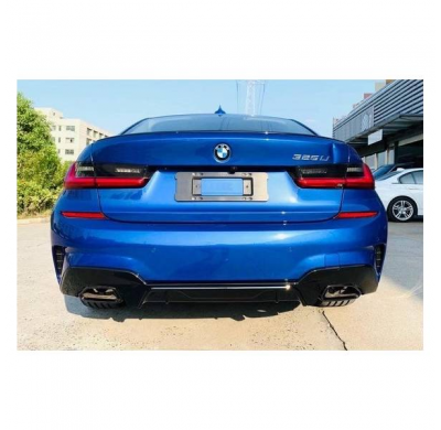 Kit De Carrocería Bmw G20 / G21 340 Look M Performance Brillante Negro Plástico Abs