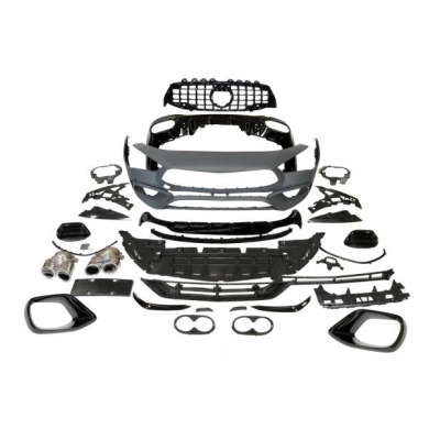 Kit De Carrocería Mercedes W118 CLA Sedan Look A45 Plástico ABS