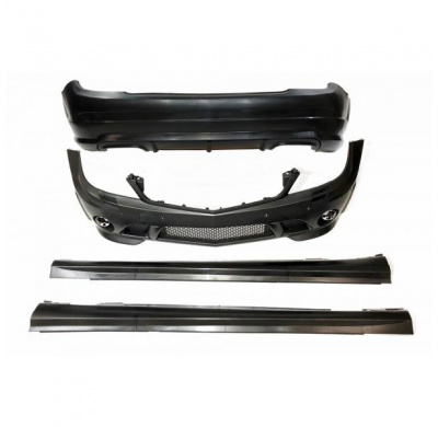 Kit De Carrocería Mercedes W204 Look C63 07-10 Abs - Plástico Abs