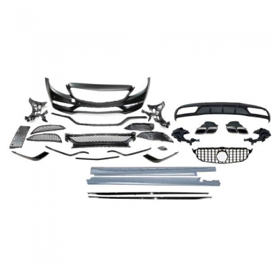 Kit De Carrocería Mercedes W205 2014-2018 4P / SW AMG Look C63 Plástico ABS