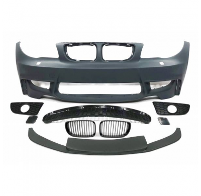 Paragolpes Delantero Bmw E82/E88/E87/E81 Look M1 Spoiler - Plástico Abs