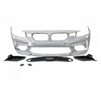 Paragolpes Delantero Bmw F30-F31 Look M4 Lip Spoiler Abs Plástico Abs