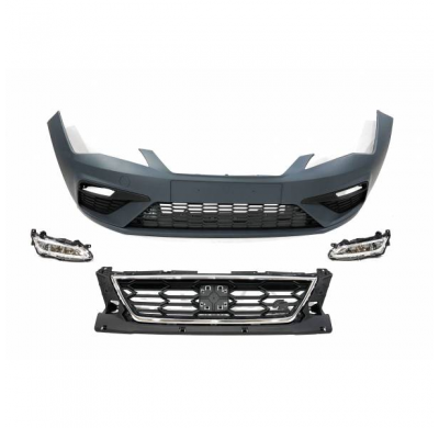 Paragolpes Delantero Seat Leon 2013-2019 Look FR Plástico ABS