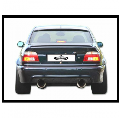 Paragolpes Trasero BMW E39 95-03 M5 Doble Salida Fibra de vidrio