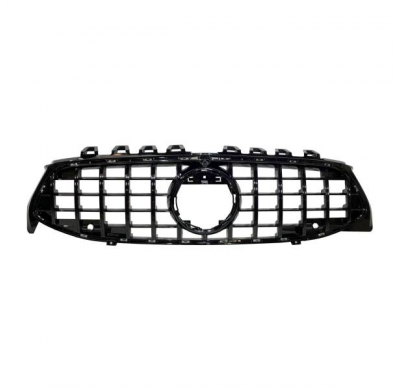 Parrilla Mercedes W118 / C118 CLA Look GT Full Black Cámara Plástico ABS