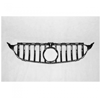 Parrilla Mercedes W205 2014-2018 Look GTR Con Cámara - Plástico ABS