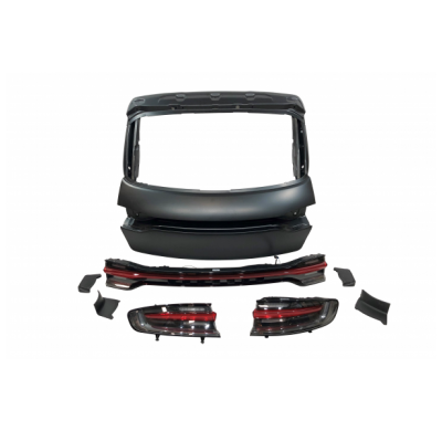 Portón Porsche Macan 2014-2019 Look 2020 Aluminio fabricado en: Metal