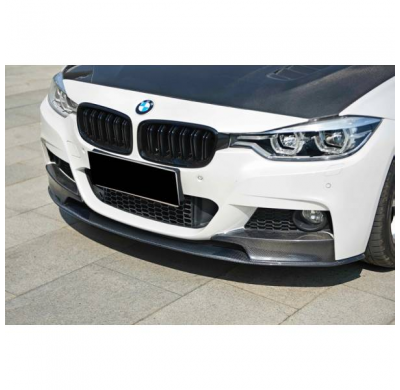 Spoiler Delantero Bmw F30 Mtech Look Performance Carbono - Fibra De Carbono