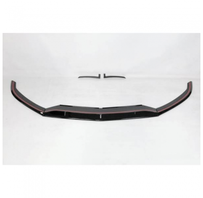 Spoiler Delantero Mercedes W205 2019+ 2p / 4p / Sw Look C63 Para Tcm0222 Plástico Abs