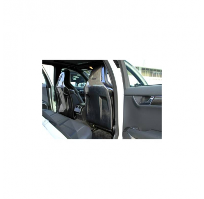 SET CUBRE ASIENTOS CARBONO MERCEDES W204 C63 - Cubre Asiento Fibra de Carbono