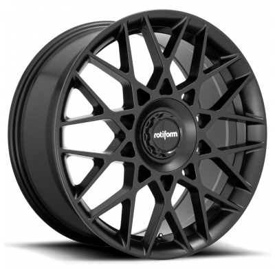 LLANTA ALUMINIO ROTIFORM BLQ-C NEGRO MATE 8,5 x 19 Et:35  5 x 108/114,3 72,6