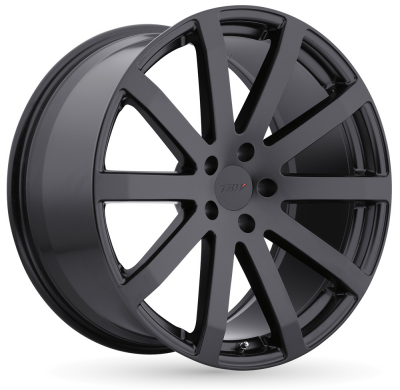 LLANTA ALUMINIO TSW BROOKLANDS NEGRO MATE 8 x 17 Et:45  5 x 112 72