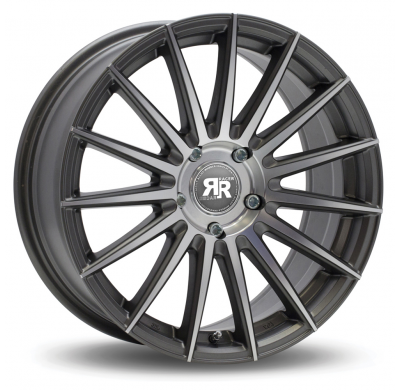 LLANTA ALUMINIO RACER MONZA GRIS CARA PULIDA 6,5 x 15 Et:40  5 x 112 73,1