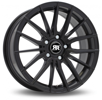 LLANTA ALUMINIO RACER SCHACK NEGRO SATINADO 6,5 x 15 Et:38  4 x 108 63,4