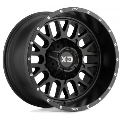 LLANTA ALUMINIO XD SNARE NEGRO SATINADO 9 x 20 Et:0  6 x 135/139,7 106,1