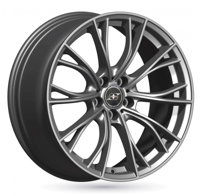 LLANTA ALUMINIO INFINY INDIVIDUAL SPARTAN individual GRIS 8,5 x 19 Et:30  5 x 112 66,6