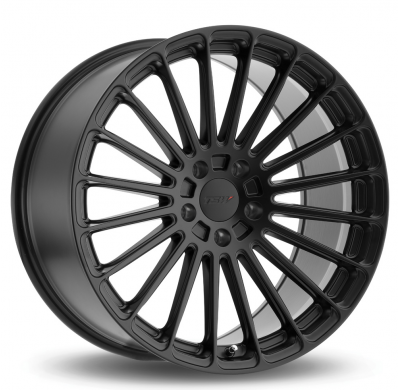 LLANTA ALUMINIO TSW TURBINA NEGRO MATE 10 x 18 Et:25  5 x 120 76,1